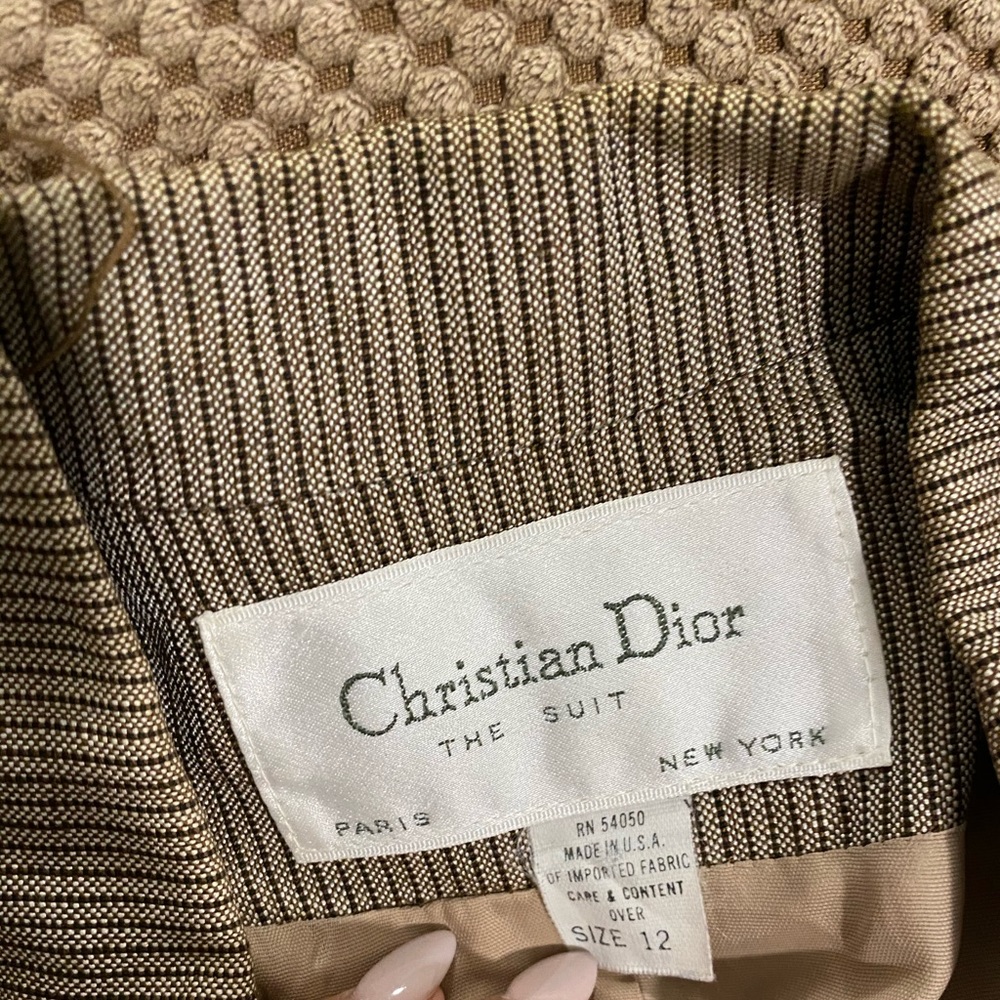2-pc Christian Dior skirt suit.